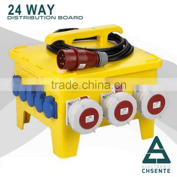 24 Way Mobile Types of IP97 Waterproof Box With Plug&socket or Power Electrical Junction Box Price photo-2