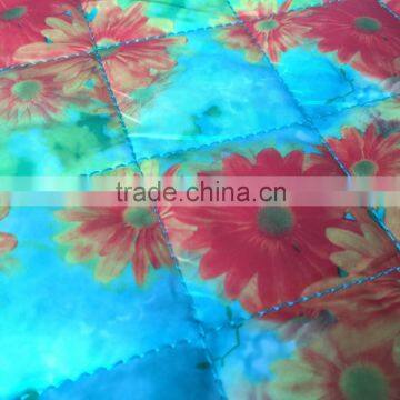 100% Polyester Printing Embroidered Fabric,double Face Quilting Fabric photo-2
