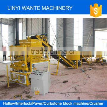 hydraulic machine for product block and brick clay hydraulic interlocking clay block machine