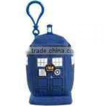 Doctor Who Talking Plush Tardis Keychain