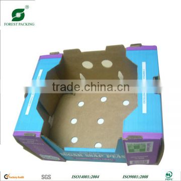 COLOR VEGETABLE BOX WITH VENTILATION HOLE