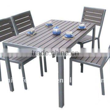 Outdoor Furniture, PS wood garden dining set