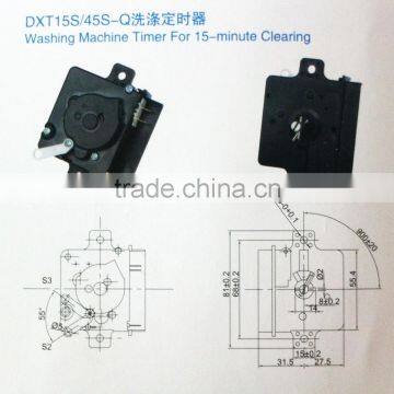 washing machine timer for 15 minute cleaning (DXT15-G three wires ) /Washing Machine Wash Timer