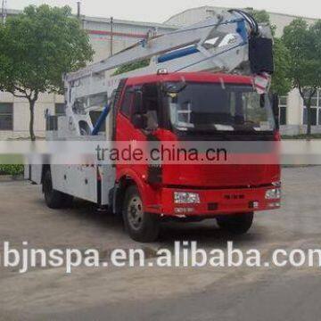 china jiefang 20m FAW aerial platform truck sale