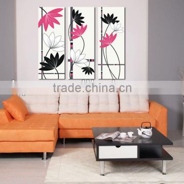 modern cheap flower painting canvas