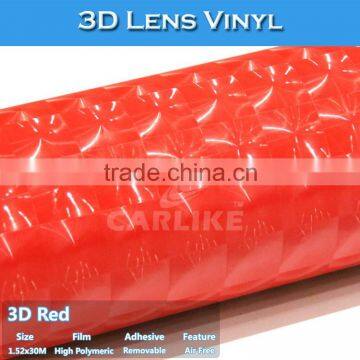 CARLIKE Air Bubble Free 3D Lens Car Body PVC Vinyl Roll photo-3