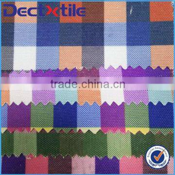 check canvas fabric printed canvas yarn dyed canvas fabric