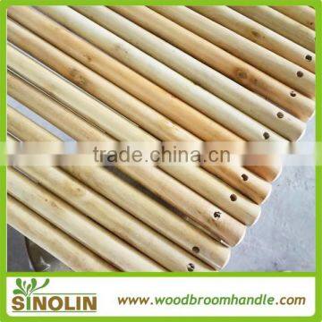 SINOLIN long straight wood varnisehd handle for mop,broom stick