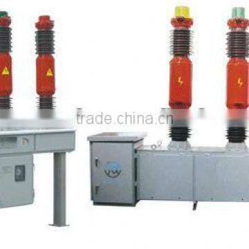 Outdoor SF6 circuit breaker, 12kv, 24kv, 36kv, LW8A-40.5 type