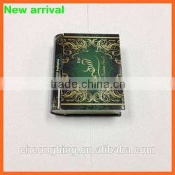 book shaped tin box