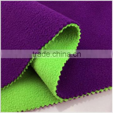 100% Polyester Funcitonal Fleece Doubleface fabric