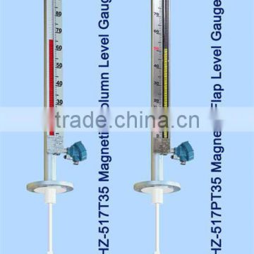 UHZ 517T35 top mounted level measuring instruments for magnetic level gauge PTFE coated without protection tube