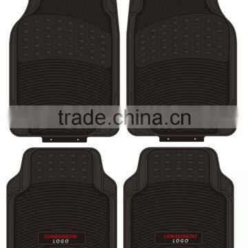 OEM 4pcs/5pcs of Pvc Car Mat Factory Universal Rubber Mat With Your Own Logo photo-2