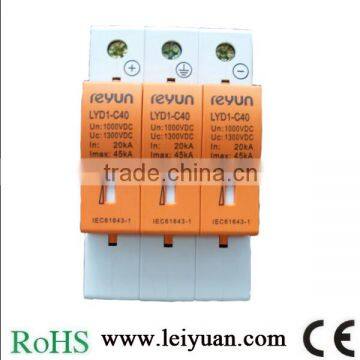 3 phase 1300V Photovoltaic Surge Protectors