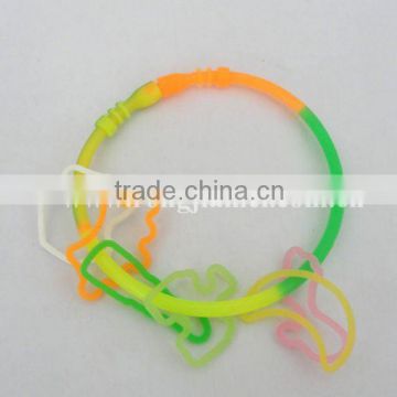 Mix color silicone rubber bracelet finger ring Shenzhen