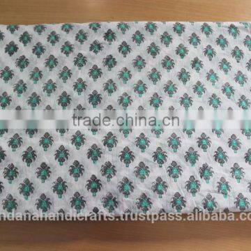 Print pattern designed in jaipur for hand block on 100% cotton Fabric for New Design pattern