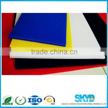 Corflute Plastic Decorative Plastic Panel Corrugated Sheet