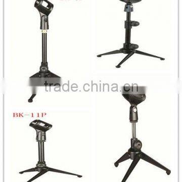 triangle base microphone table stand