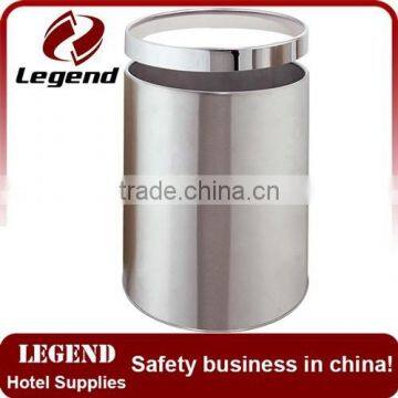 Indoor Standing Metal Removable Trash Bin For Hotel and Office photo-2
