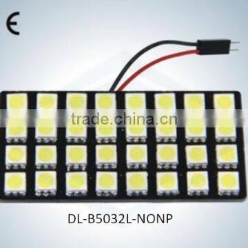 Bonjour LED Auto Light Dome Lamp No Polarity 32SMD 5050 with CE