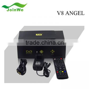 Amlogic s805 android 4k satellite receiver dvb-s2 dvb-t2 Two interface options V8 ANGEL DVB S2+T2/C