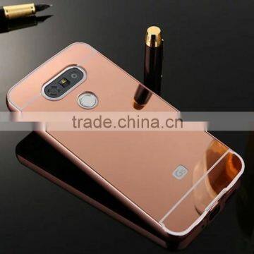 For lg g5 Case Hot Selling Luxury Electroplated Shockproof Aluminum Mirror Mobile Phone Accessory for lg g5 photo-4