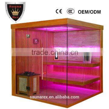 Factory price dry steam Sauna Room with sauna heater