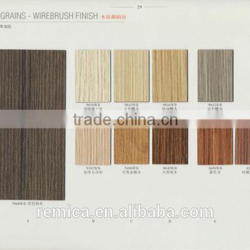 Remica Decorative high pressure laminates wirebrush finish