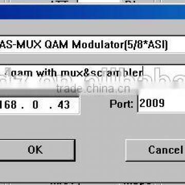 SC4174 SC-4174 4in1 Mux Scrambler Qam Modulator(8 ASI IN,4 QAM RF Out)