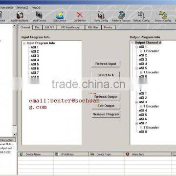 TS Multipexer 2 Output MPTS (8 ASI IN,2-separate ASI OUT) photo-2