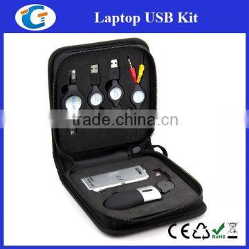 Laptop Accessories Computer USB Kit With Mouse USB Hub GET-UK006