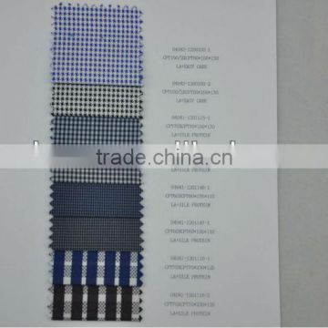 2013 New style top quality 100%cotton shirting fabric