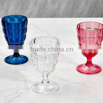 colorful plastic promotional drink cup,goblet