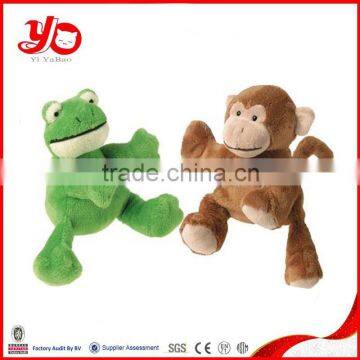 hot sale cute plush animal hand puppets