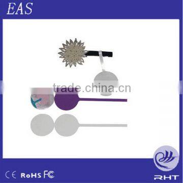  Gold Supplier EAS Protection System R40MM Dimension RF EAS Jewelry Security Tag 8.2Mhz
