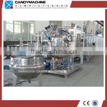 Toffee candy vacuum continuous micro-film cooker