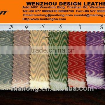 the pu coated leather with slick surface in wenzhou