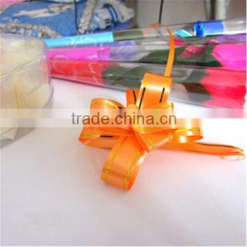 Popular decorate pull ribbon flower