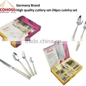 ECOHOUS stainless steel cutlery sets