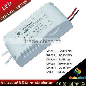 HG-PC2219 LED driver lamps driver 12-18*1W