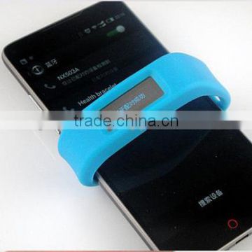 2015 phone calling smart bracelet, bluetooth bracelet with LED display, intelligent bracelet with sleep quality monitoring