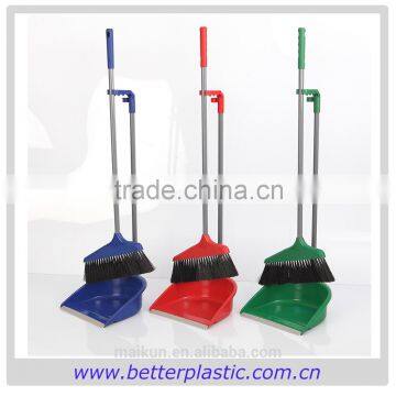 2312 Simple Low Price Plastic Household Cleaning Soft Broom With Dustpan Quality Choice photo-2