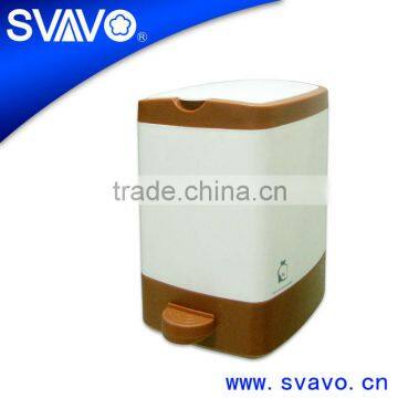 plastic foot pedal dust bin