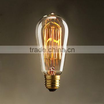 Hot Selling ST58 Cheap Edison Bulbs 40W E27 220V Edison Bulb Light