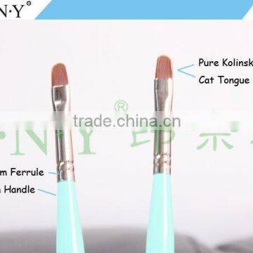 ANY Nail Art Beauty Care UV Coating Wooden Handle Nylon Nail Brush French Nails photo-5
