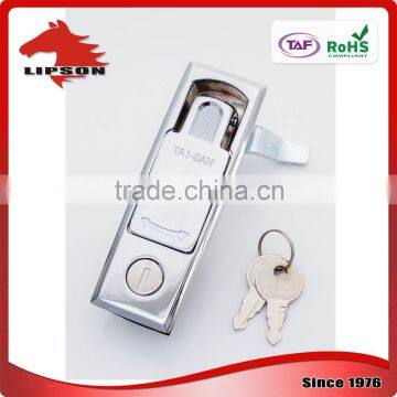 LM-727-3 Food service equipment metal cabinet door plane lock