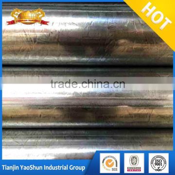 pre galvanized steel tubes factory