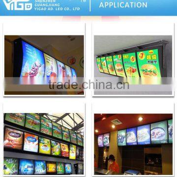 led menu board for restaurant/KFC