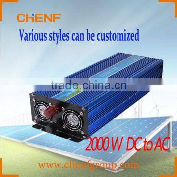 2kw modified Pure Sine Wave Solar variable dc to ac power supply string Power Inverter