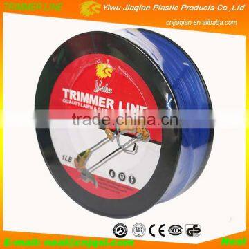 CE, GS, EMC Certificate Grass Trimmer Accessories 1LB Bule Color Hexagon Shape Grass Cutter Line Nylon Grass Trimmer Line